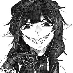 B&amp;W Bust